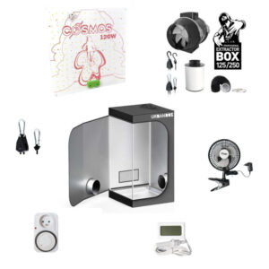 B2B Set Basic - Komplette grow box LED Cosmos 120W, 60x60x160 cm