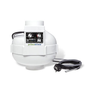 Prima Klima ventilátor PK100-EC-TC 100 mm - 580 m3/h, EC motor a regulace otáček dle teploty