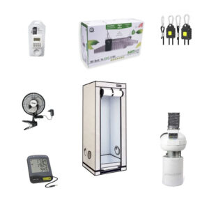 B2B Set Expert - Komplette grow box LED SANlight 200W, 60x60x160 cm