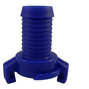 Aquaking Schnellkupplung blau, Schlauchteil 1/2“