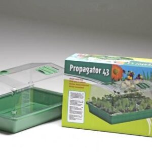 HGA Garden Propagator 43, Hartplastik, unbeheizt, 38x24x18 cm