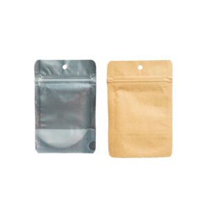 Qnubu Zip Bag Kraft 1g, 75x110 mm, PACKUNG 50 Stk.