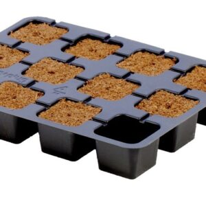 HGA Garden Eazy Plug CT12 Tray, 19x14.5x3 cm
