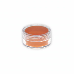 Plastikdose mit orangen Silikoneinsatz 10 ml