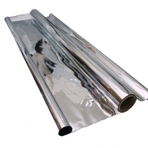 Mylar Silver Reflexion Folie, Rolle 1.4x10 m, 35 Mikron