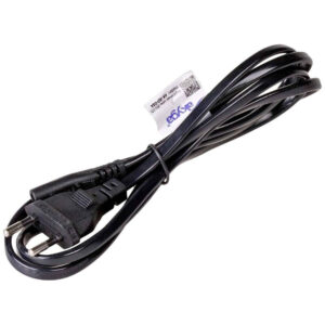 Akyga Stromkabel [1x IEC C7-Buchse - 1x Euro-Stecker] 0,50 m schwarz
