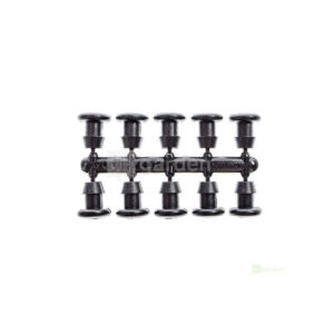 Kapillarverbinder 5 mm, Steckertyp, Satz mit 10 Stück