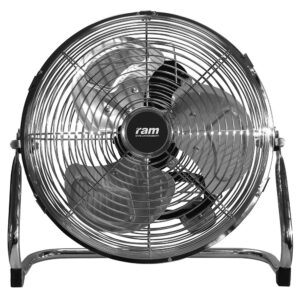 RAM Bodenventilator, 23 cm Ventilatorkopf, 2 Geschwindigkeitsstufen