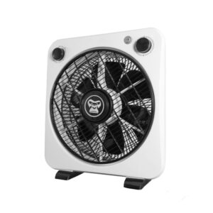 Gorilla Rotating Box Fan, Standventilator mit drei Geschwindigkeitsstufen, 31,5 cm
