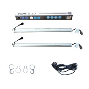 GENT G-LED 26W Linkable x2, für Wachstum 6500K, inklusive Netzkabel