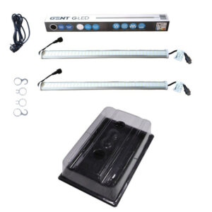 GENT Set Propagator + G-LED 26W x2 Linkable, 58x37.5x22 cm