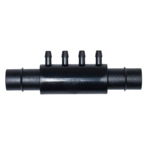 Verteiler mit Anschlussstück, 16 mm, 4 × 4 mm