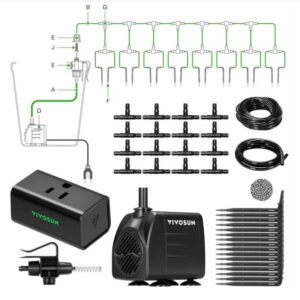 VIVOSUN FlexFeed Kit - automatisches Tropfbewässerungssystem mit Pumpe