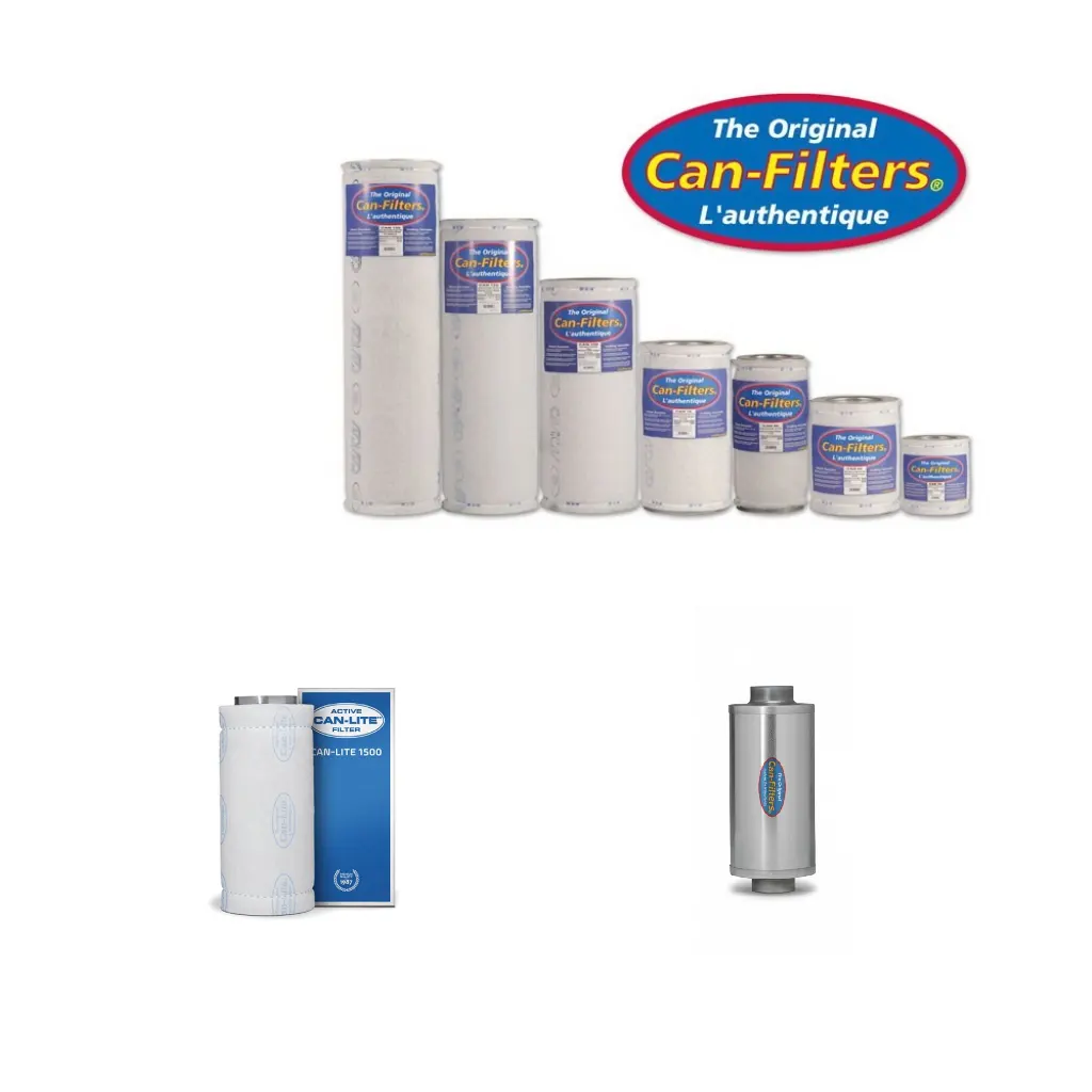 Produktauswahl von Aktivkohlefilter des Herstellers Can-Filters.