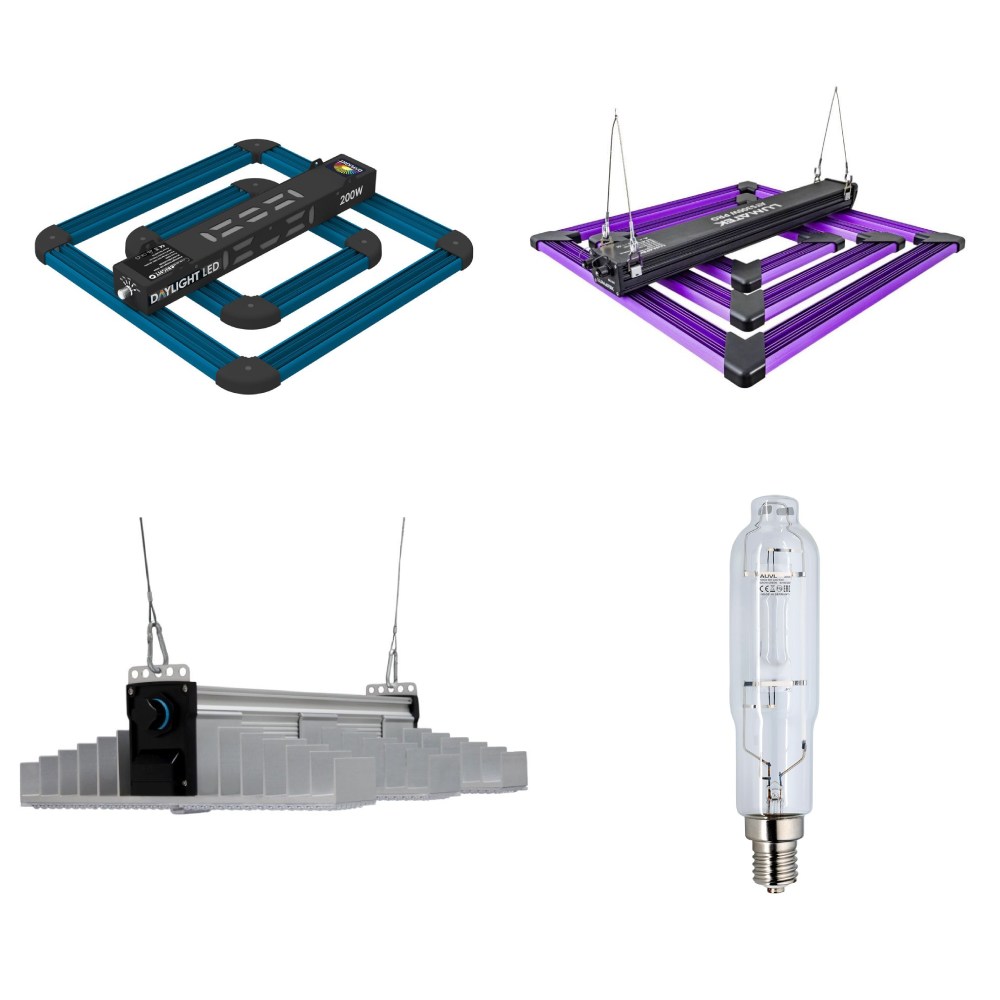 Beleuchtung für Growbox für den Ersatz von natürlichem Sonnenlicht.