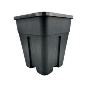 Blumentopf aus Plastik, viereckig 24x24x28 cm - 11 l