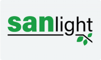 Logo des Herstellers SANlight.