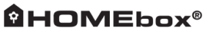 Logo des Herstellers HOMEbox für Growboxen und Grow-Zubehör.